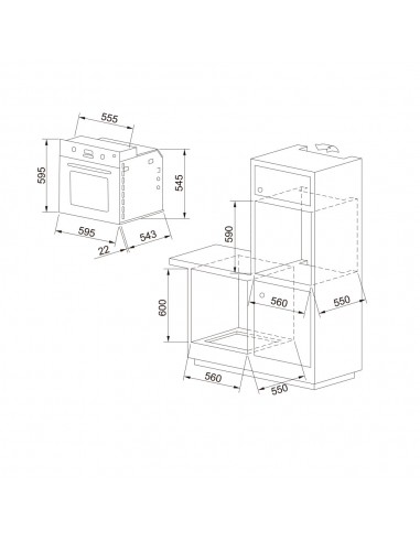 Horno Glass Linear T